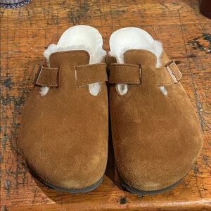 Men’s Boston sherling birkenstock